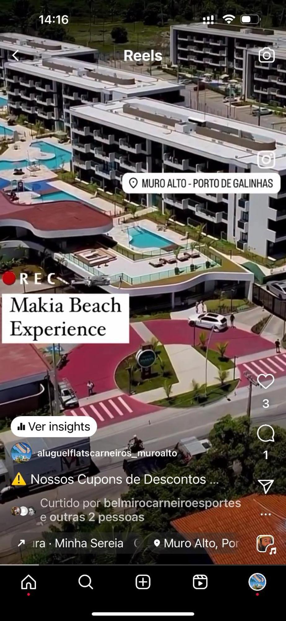 Flat Em Muro Alto-porto De Galinhas-makia Experience Porto de Galinhas